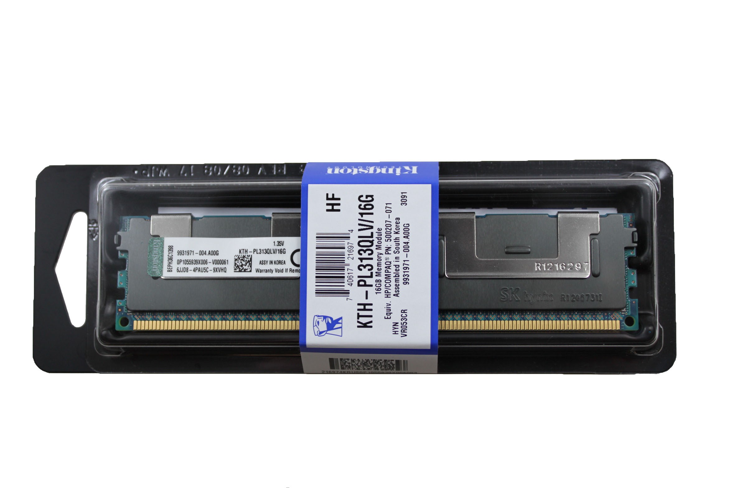 KINGSTON 16GB 4RX4 PC3L-10600R